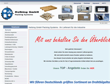 Tablet Screenshot of helbing-gmbh.de